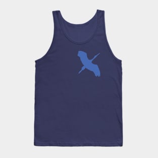 Silhouette Stork Flying Tank Top